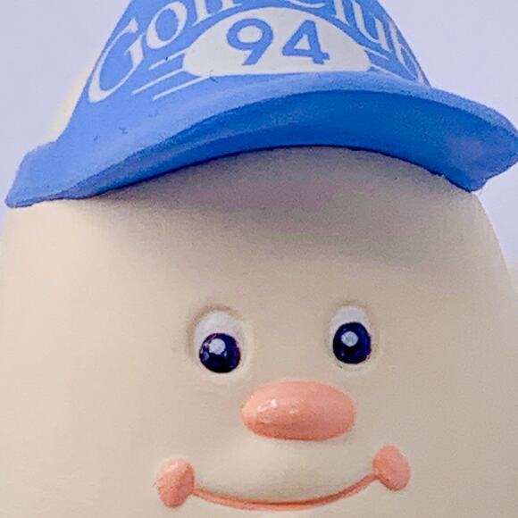 1994 Hallmark Keepsake Easter Ornament EGGS IN SPORTS Golf #3 in Mint Box - Picture 6 of 6